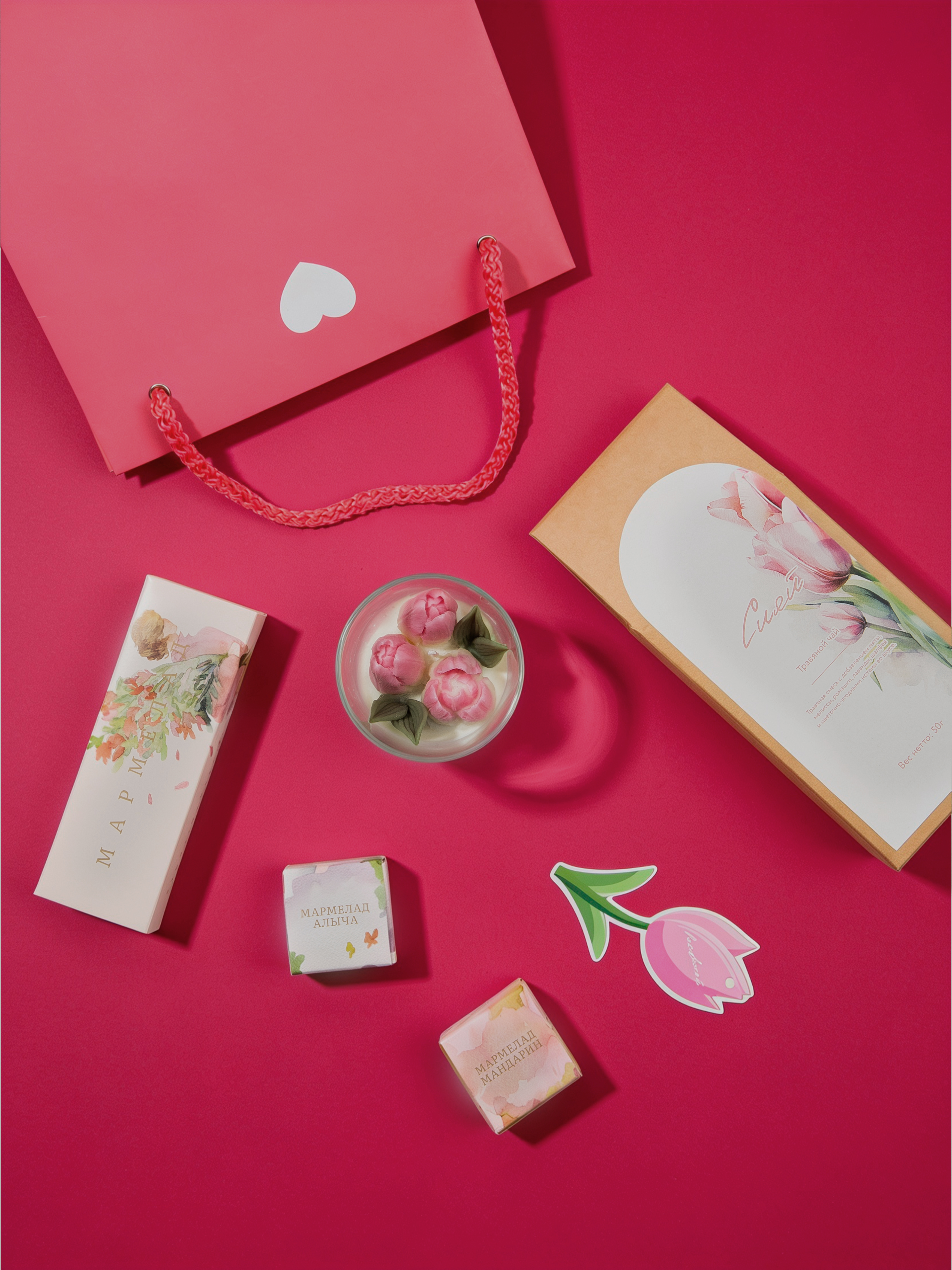 Подарочный набор «Тайный сад тюльпанов»