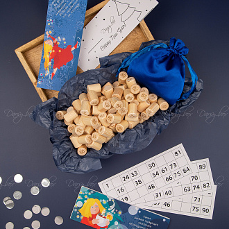 Подарочный набор «Русское лото в деревянной коробке» Подарочный набор «Русское лото в деревянной коробке»