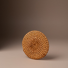 Подставка из ротанга (диаметр 10 см)