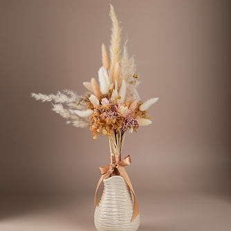 Подарочный набор «Букет из сухоцветов»