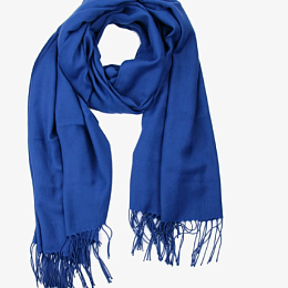 Палантин синий