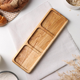 Менажница деревянная