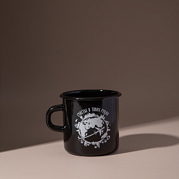 Эмалированная кружка "Счастье в твоих руках"