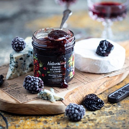 Варенье "Ежевика с кофе", 170 г