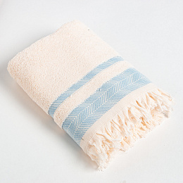 Полотенце махровое 70х120 см, аквамарин, 100% хлопок, 500 гр/м2