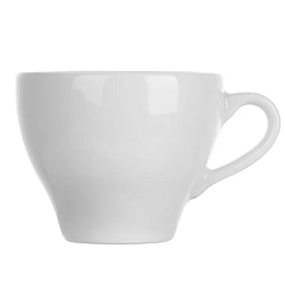 Чашка, фарфор, белая, 200 мл 