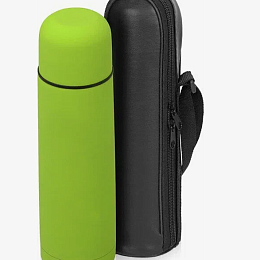 Термос зеленый 