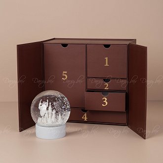 Адвент календарь "Снежный шар"