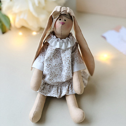 Игрушка-заяц "Тильда" ручной работы