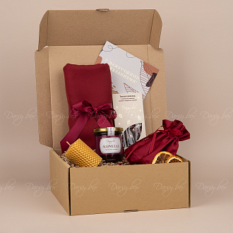 Подарочный набор «Burgundy»