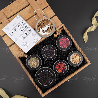 Подарочный набор «Новогодний конструктор чая»