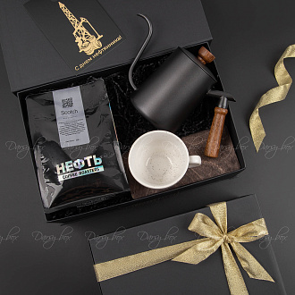 Подарочный набор «Кофе - это вторая нефть»