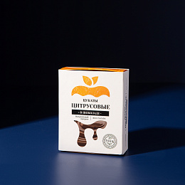 Цукаты цитрусовые в темном шоколаде